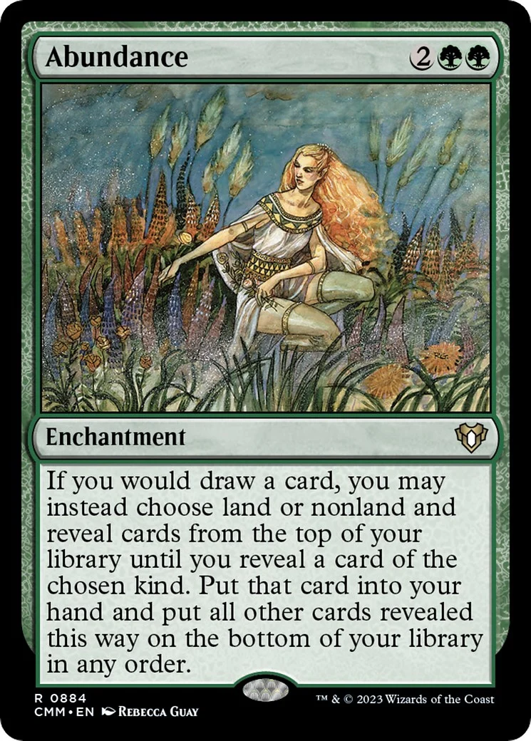 Abundance (884) (Commander Masters)