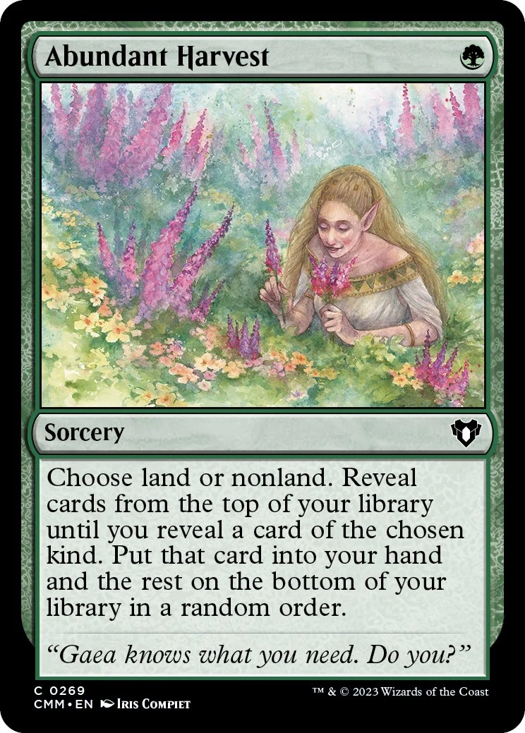 Abundant Harvest (269) (Commander Masters)