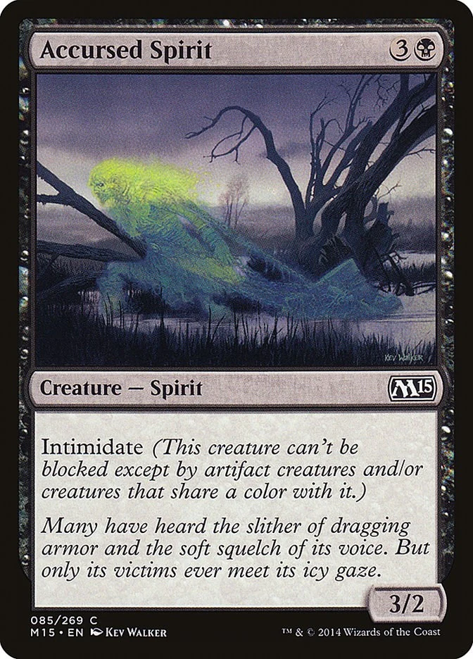 Accursed Spirit (85) (Magic 2015 (M15))