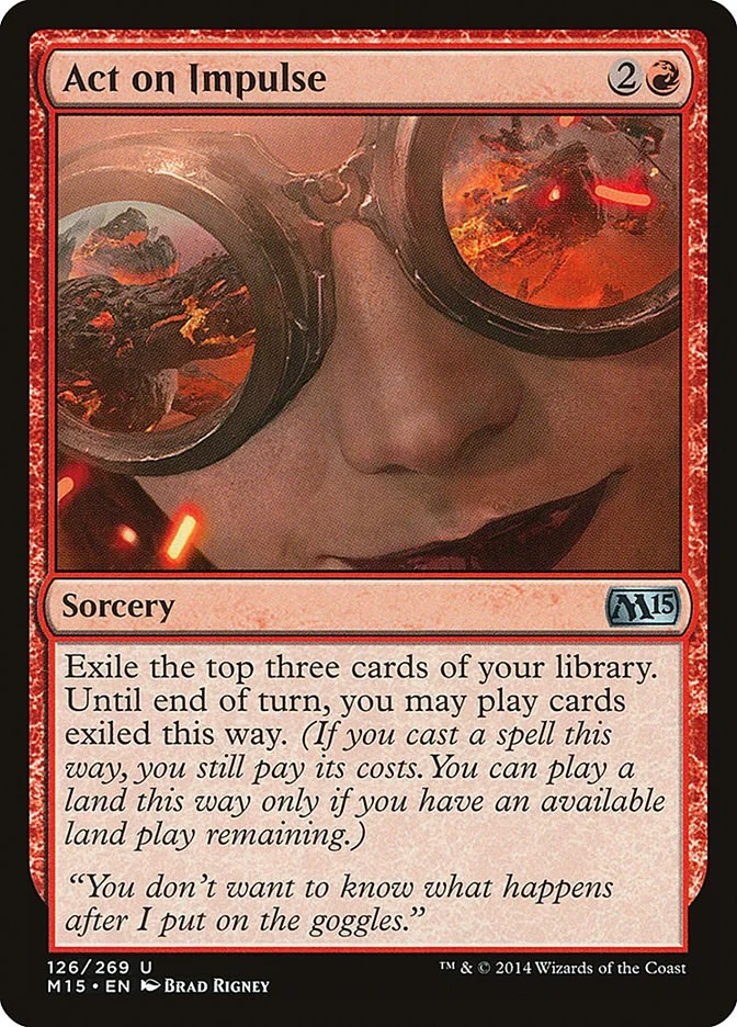 Act on Impulse (126) (Magic 2015 (M15))