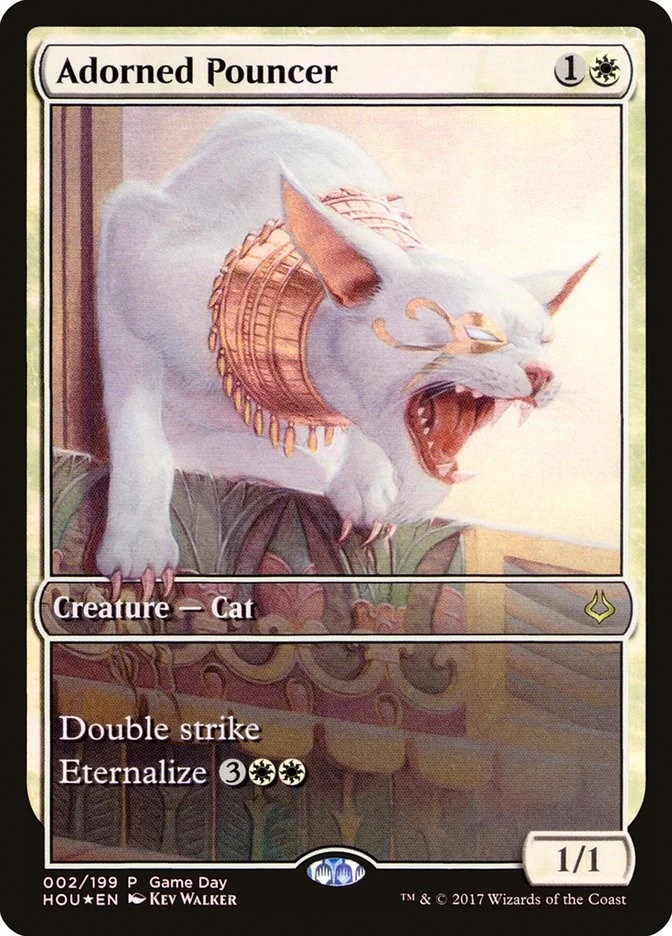 Adorned Pouncer (2) (Game Day & Store Championship Promos)