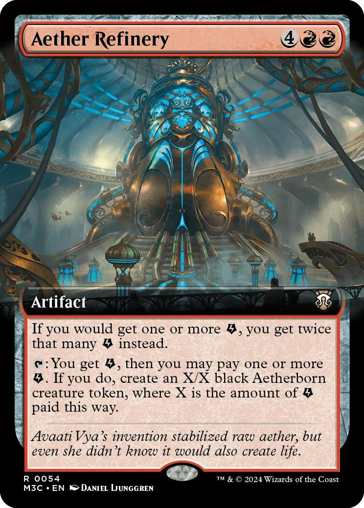 Aether Refinery (Extended Art) (54) (Modern Horizons 3)