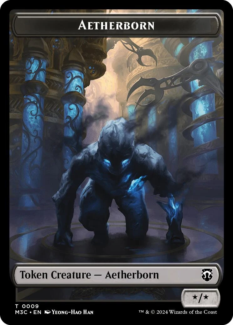 Aetherborn (Ripple Foil) // Thopter Double-Sided Token (9 // 26)