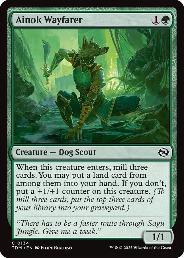 Ainok Wayfarer (134) (Tarkir: Dragonstorm)