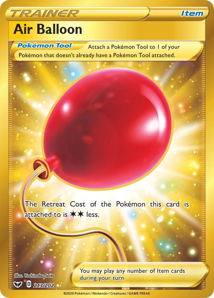 Air Balloon (Secret) (213/202) (SWSH01: Sword & Shield Base Set)