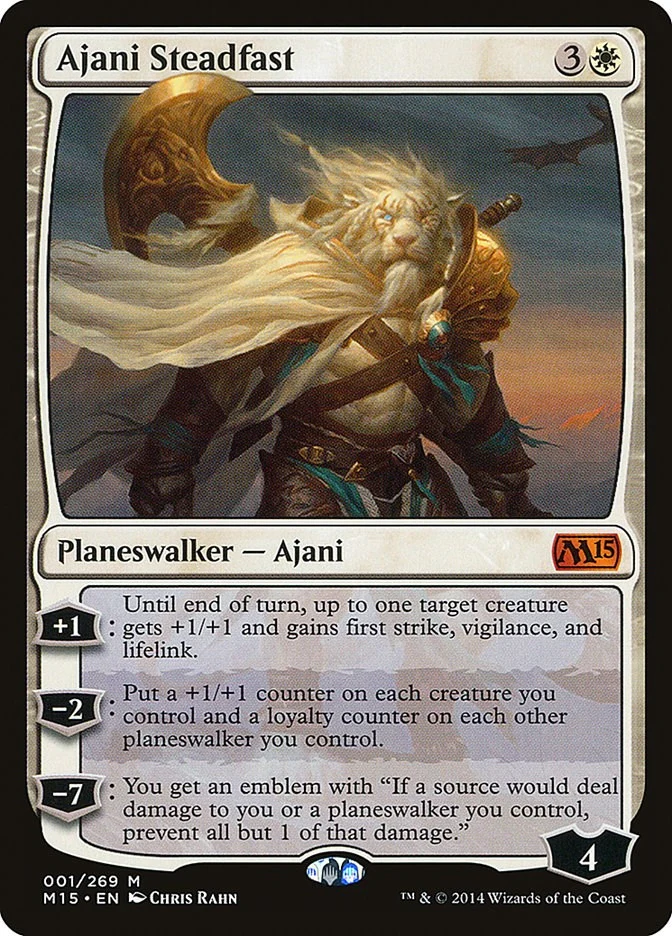 Ajani Steadfast (1) (Magic 2015 (M15))