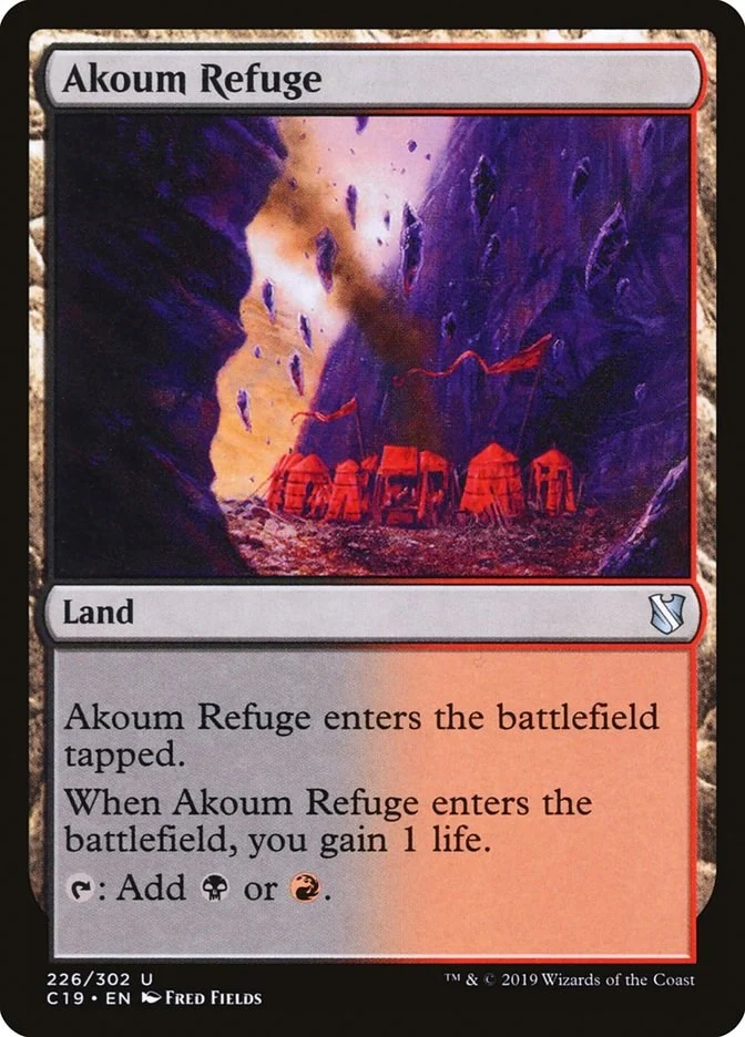 Akoum Refuge (226) (Commander 2019)