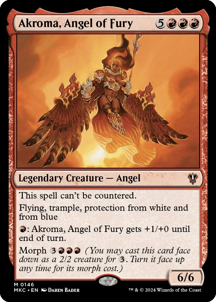 Akroma, Angel of Fury (146) (MKC)