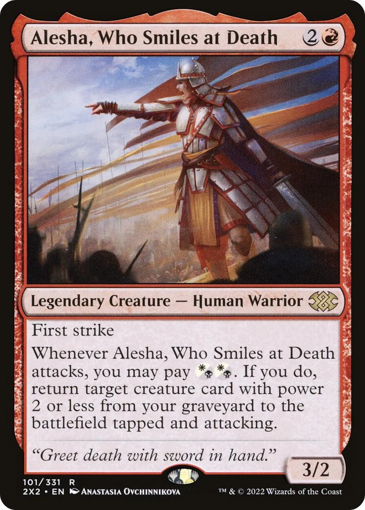 Alesha, Who Smiles at Death (101)
