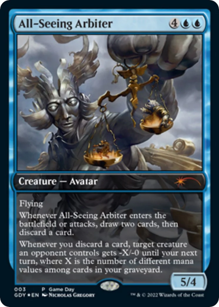 All-Seeing Arbiter (3) (Game Day & Store Championship Promos)