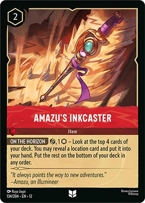 Amazu's Inkcaster (134/204) (Wilds Unknown)