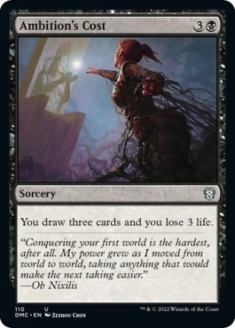 Ambition's Cost (110)