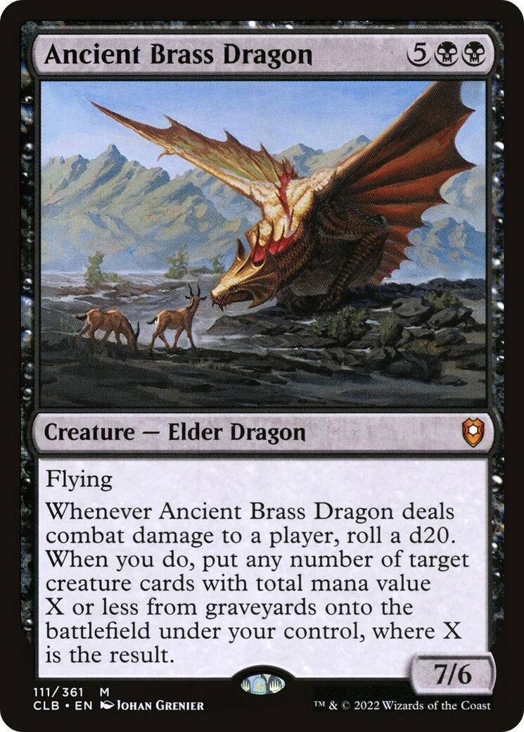 Ancient Brass Dragon (111)