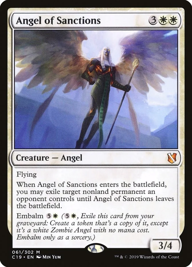 Angel of Sanctions (61) (Commander 2019)