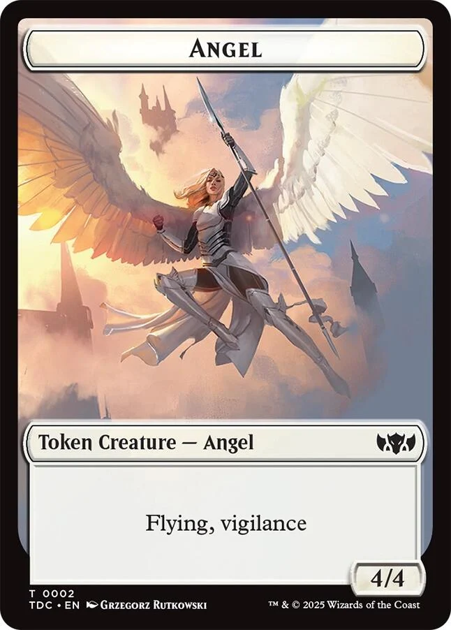 Angel // Spirit Double-Sided Token (2 // 6)