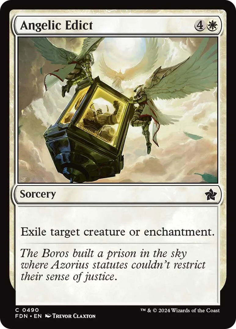 Angelic Edict (490) (Foundations)
