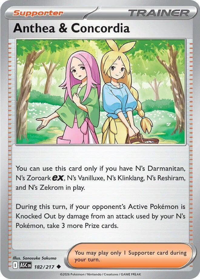 Anthea & Concordia (182/217) (ME: Ascended Heroes)