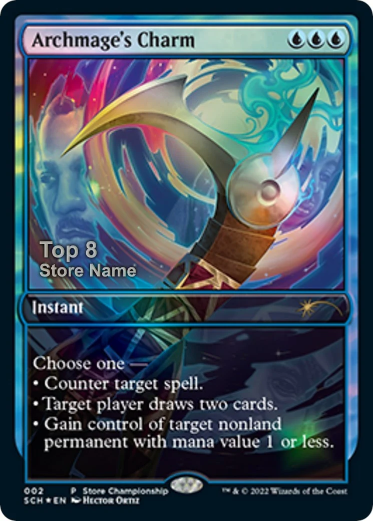 Archmage's Charm (Top 8) (2) (Game Day & Store Championship Promos)