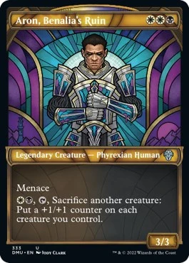 Aron, Benalia's Ruin (Textured Foil) (333)