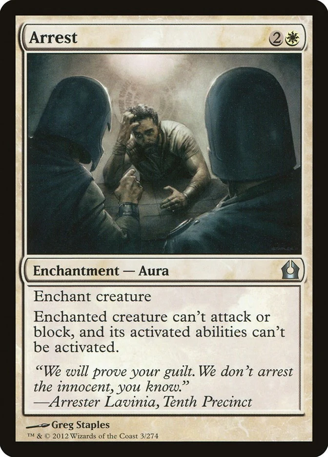 Arrest (3) (Return to Ravnica)