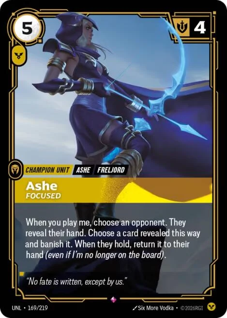 Ashe - Focused (169/219) (Unleashed)