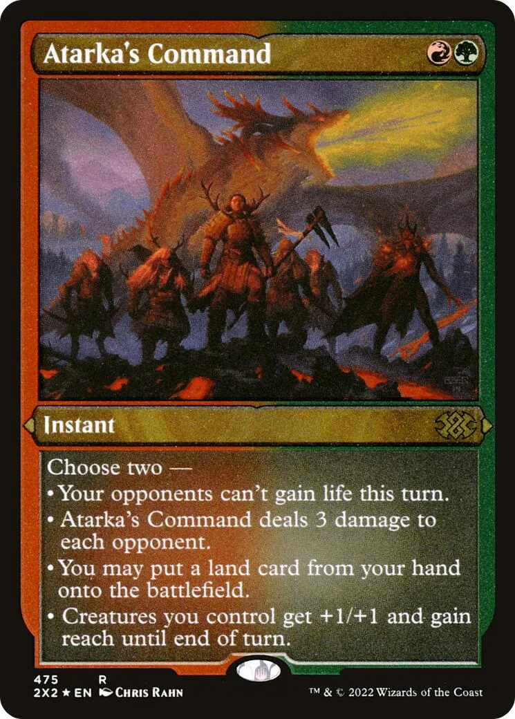 Atarka's Command (Foil Etched) (475)