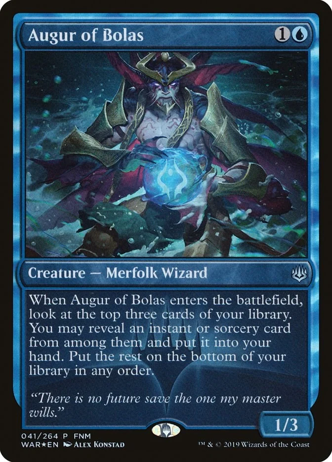 Augur of Bolas (41) (FNM Promos)