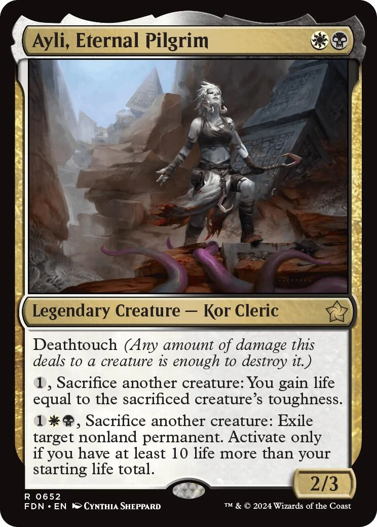 Ayli, Eternal Pilgrim (652) (Foundations)