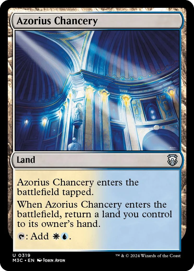 Azorius Chancery (Ripple Foil) (319)