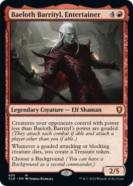 Baeloth Barrityl, Entertainer (655)