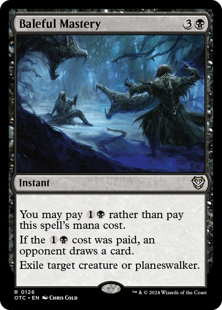 Baleful Mastery (126)