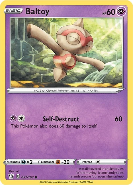 Baltoy (057/163) (SWSH05: Battle Styles)