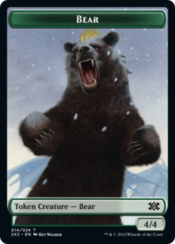 Bear // Eldrazi Scion Double-Sided Token (14 // 1)