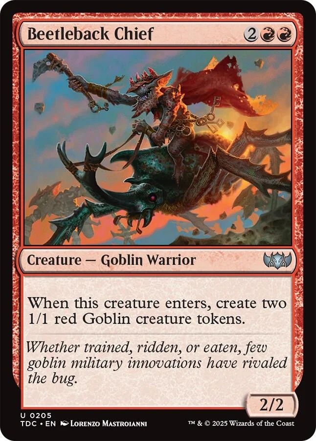 Beetleback Chief (205)