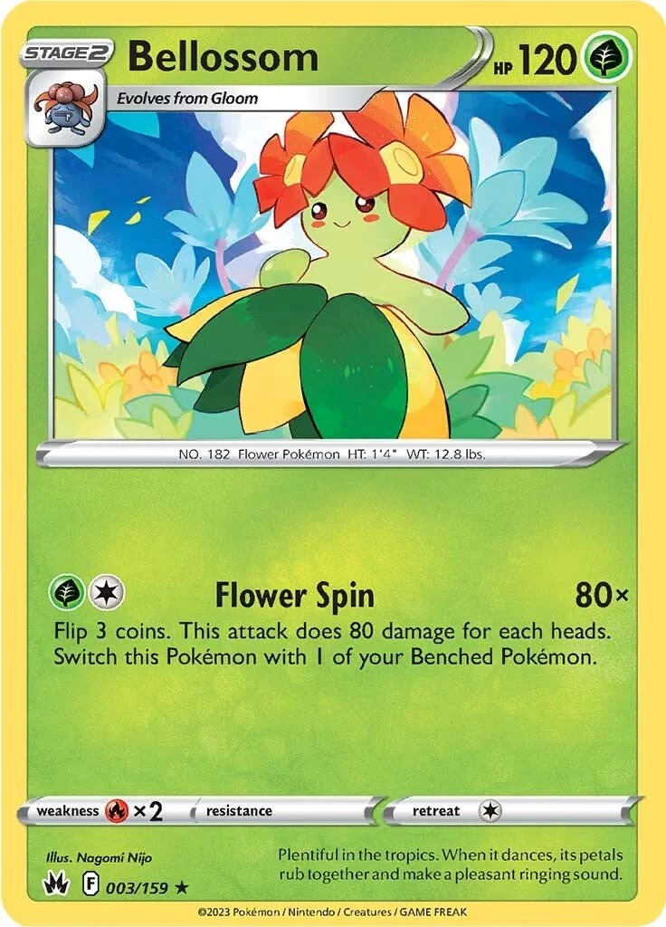 Bellossom (003/159) (Crown Zenith)