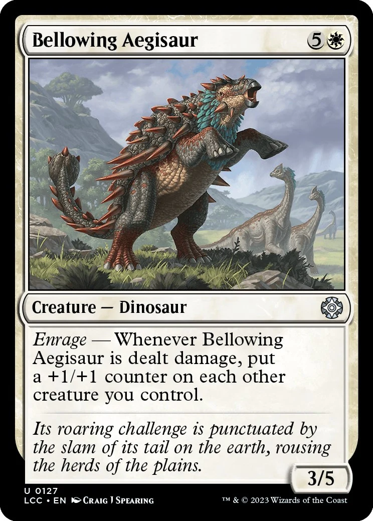 Bellowing Aegisaur (127)