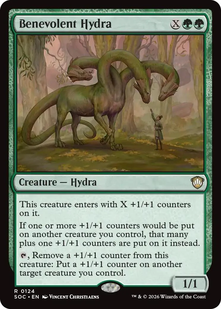 Benevolent Hydra (124) (Secrets of Strixhaven)