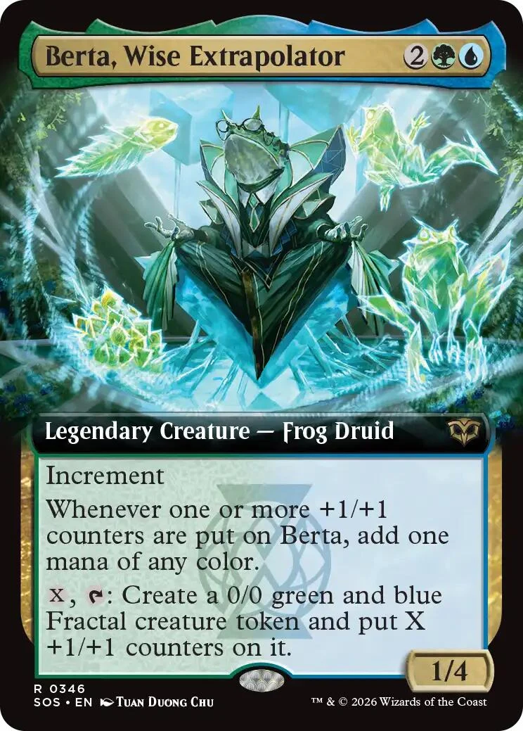 Berta, Wise Extrapolator (Extended Art) (346) (Secrets of Strixhaven)