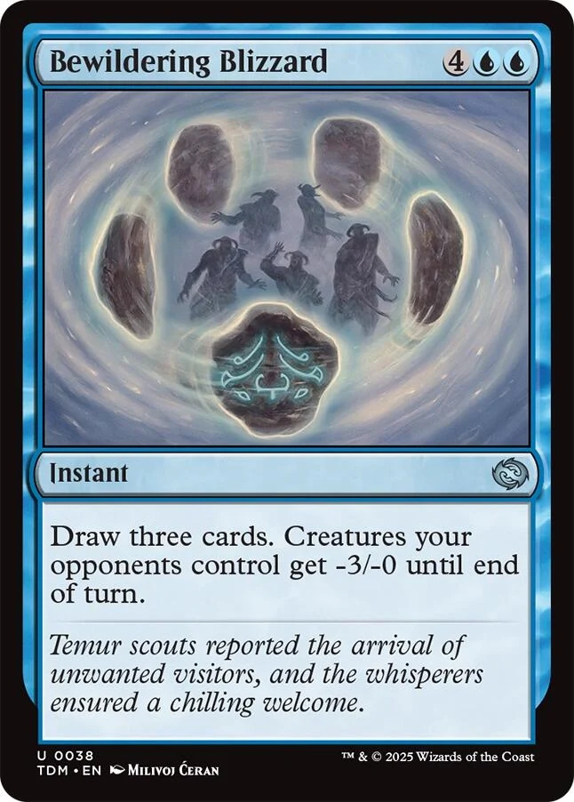 Bewildering Blizzard (38) (Tarkir: Dragonstorm)