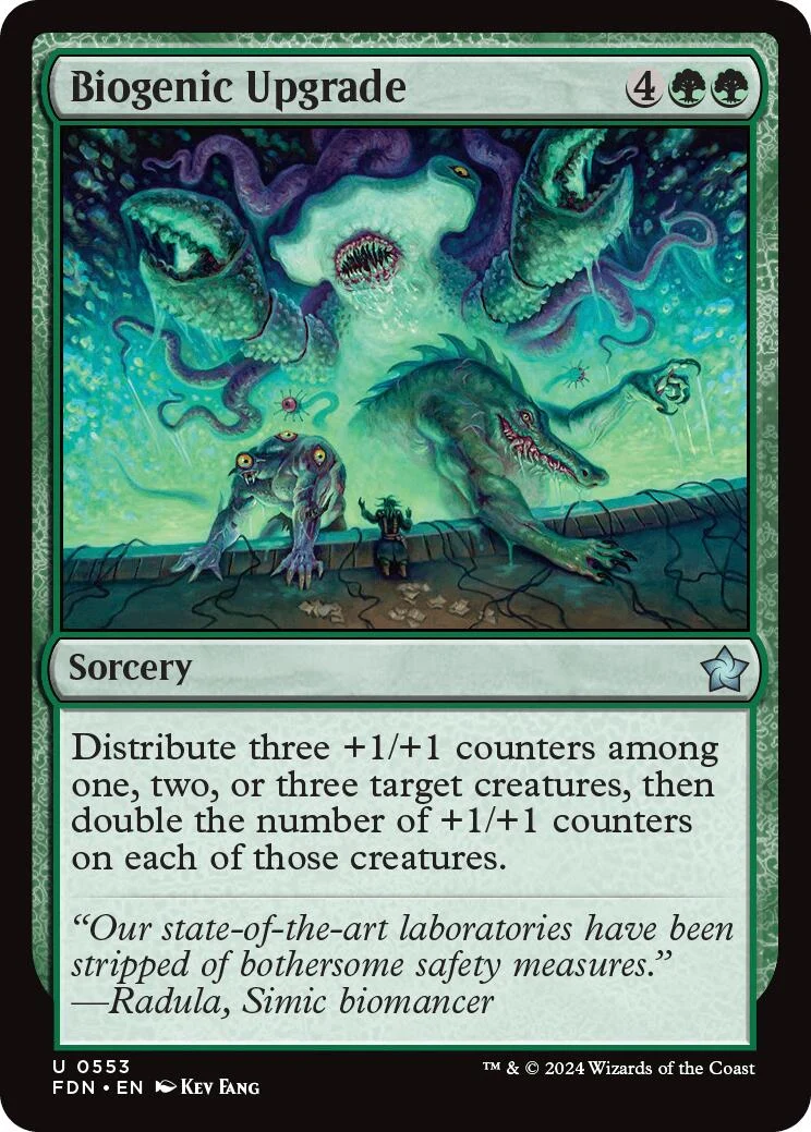Biogenic Upgrade (553) (Foundations)
