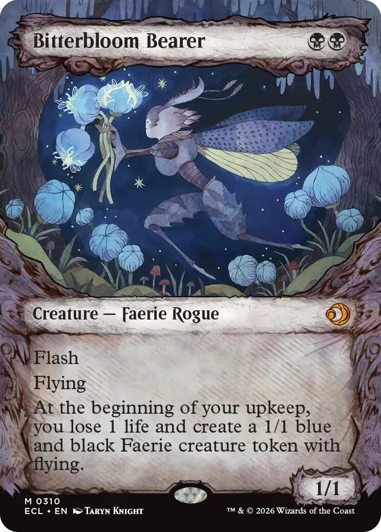 Bitterbloom Bearer (Showcase) (310) (Lorwyn Eclipsed)