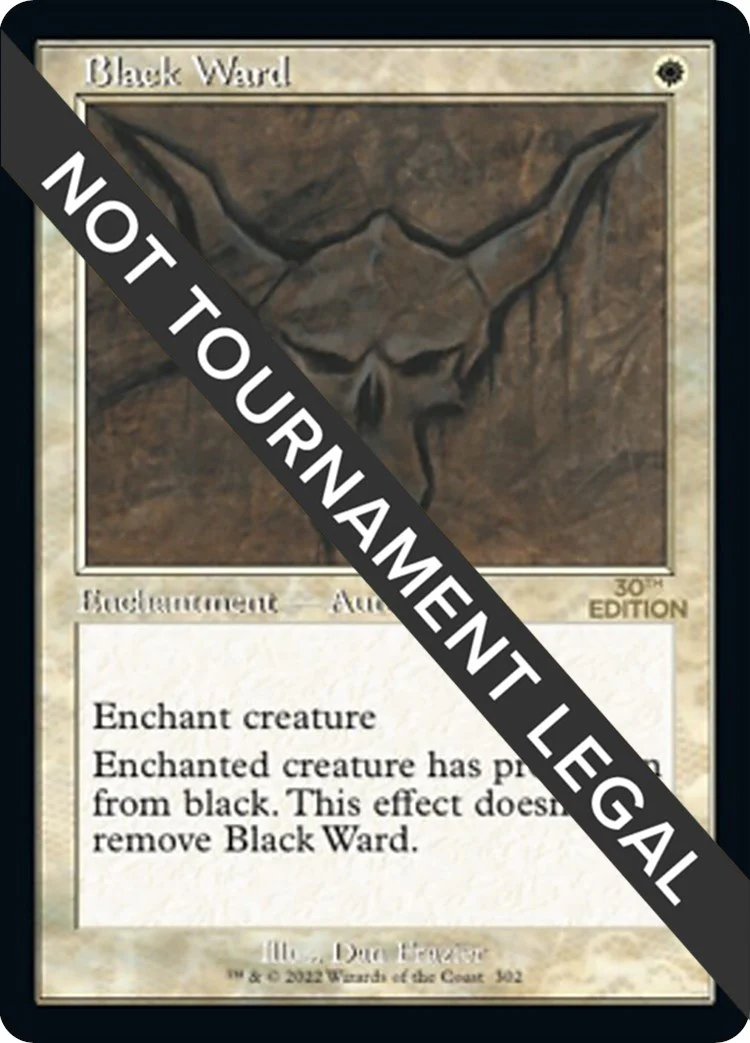 Black Ward (Retro Frame) (302)