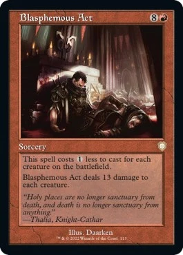 Blasphemous Act (Retro Frame) (113)