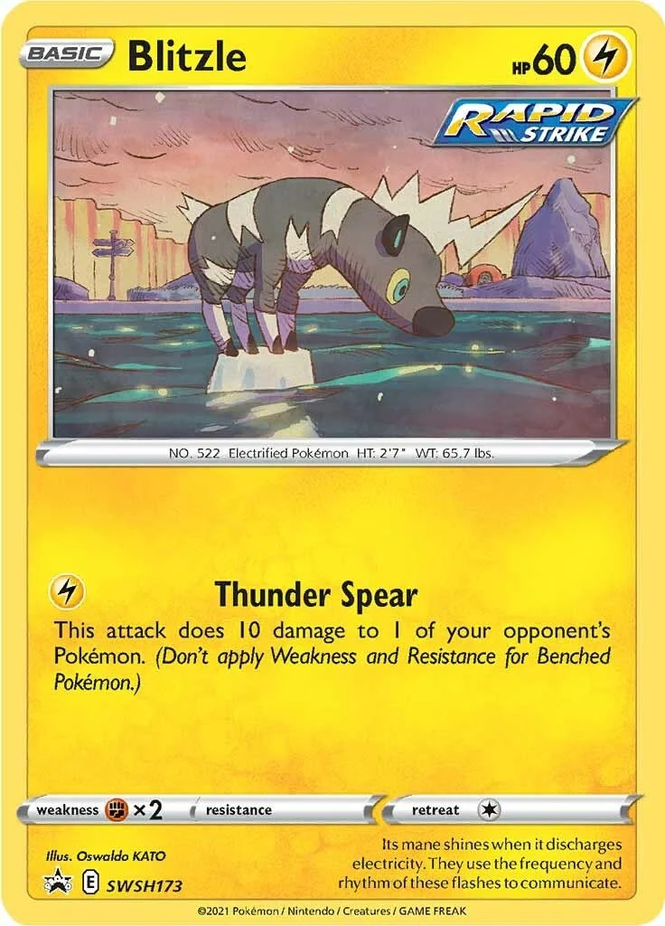 Blitzle - SWSH173 (SWSH173) (SWSH: Sword & Shield Promo Cards)