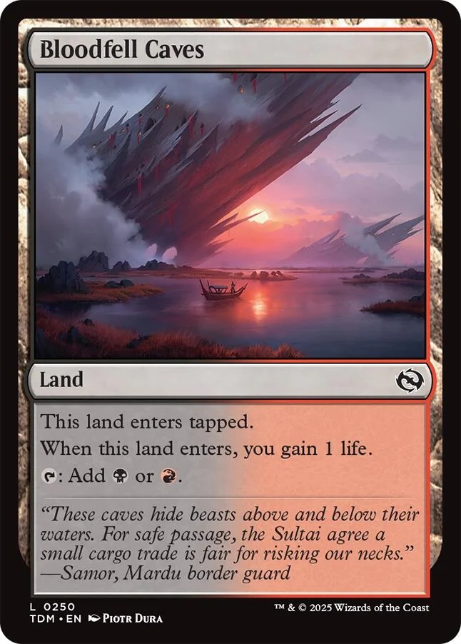 Bloodfell Caves (250) (Tarkir: Dragonstorm)