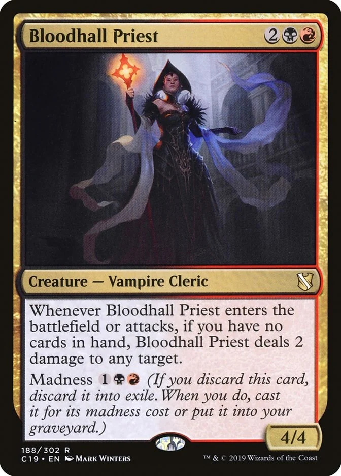 Bloodhall Priest (188) (Commander 2019)