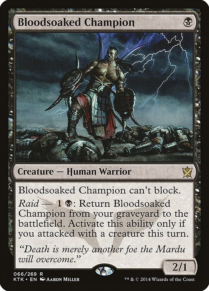 Bloodsoaked Champion (66) (Khans of Tarkir)