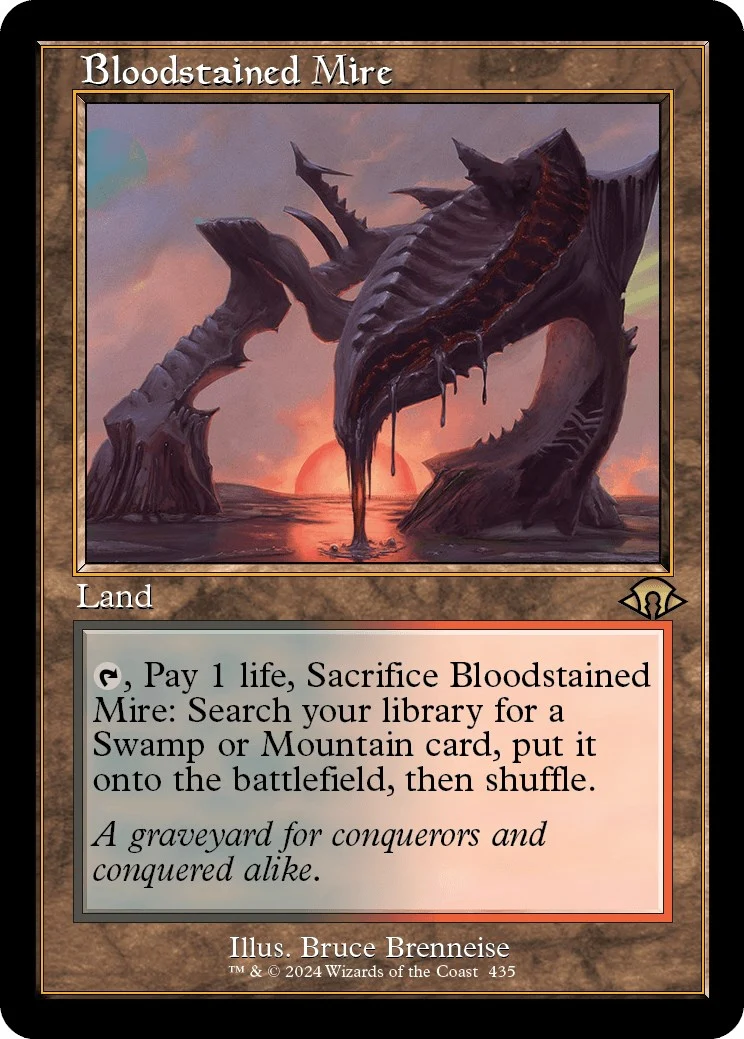 Bloodstained Mire (Retro Frame) (435) (Modern Horizons 3)