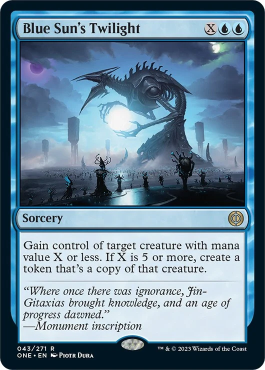 Blue Sun's Twilight (43) (Phyrexia: All Will Be One)