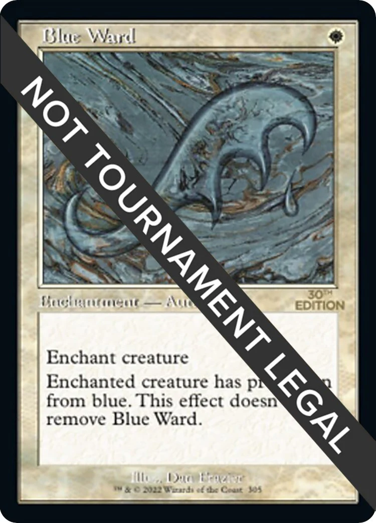 Blue Ward (Retro Frame) (305)